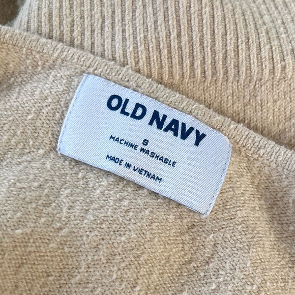 OLD NAVY Cozy Cropped Sweater Tank Top | Quinoa - Picture 4 of 5